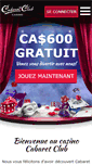 Mobile Screenshot of fr.cabaretclub.com